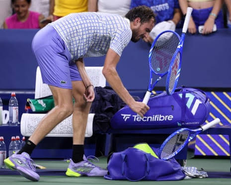 Daniil Medvedev Fined £31,450 After US Open First-Round Meltdown