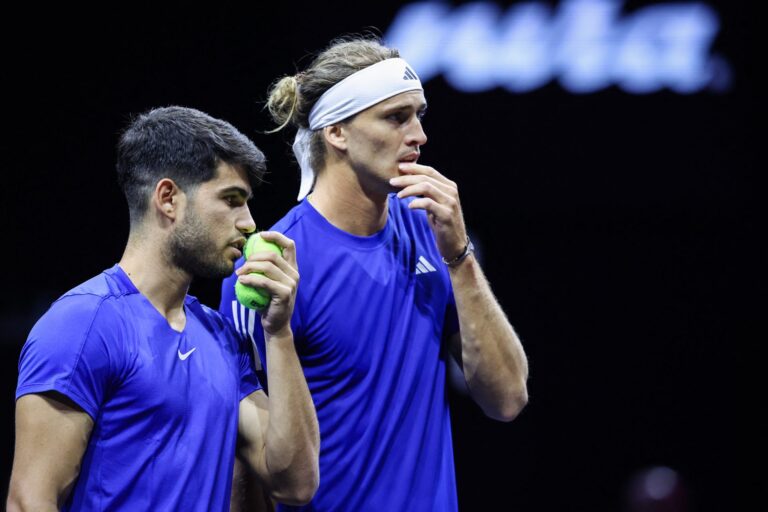 Bizarre Laver Cup Moment as Zverev Ignores Alcaraz’s Advice in Defeat to Fritz